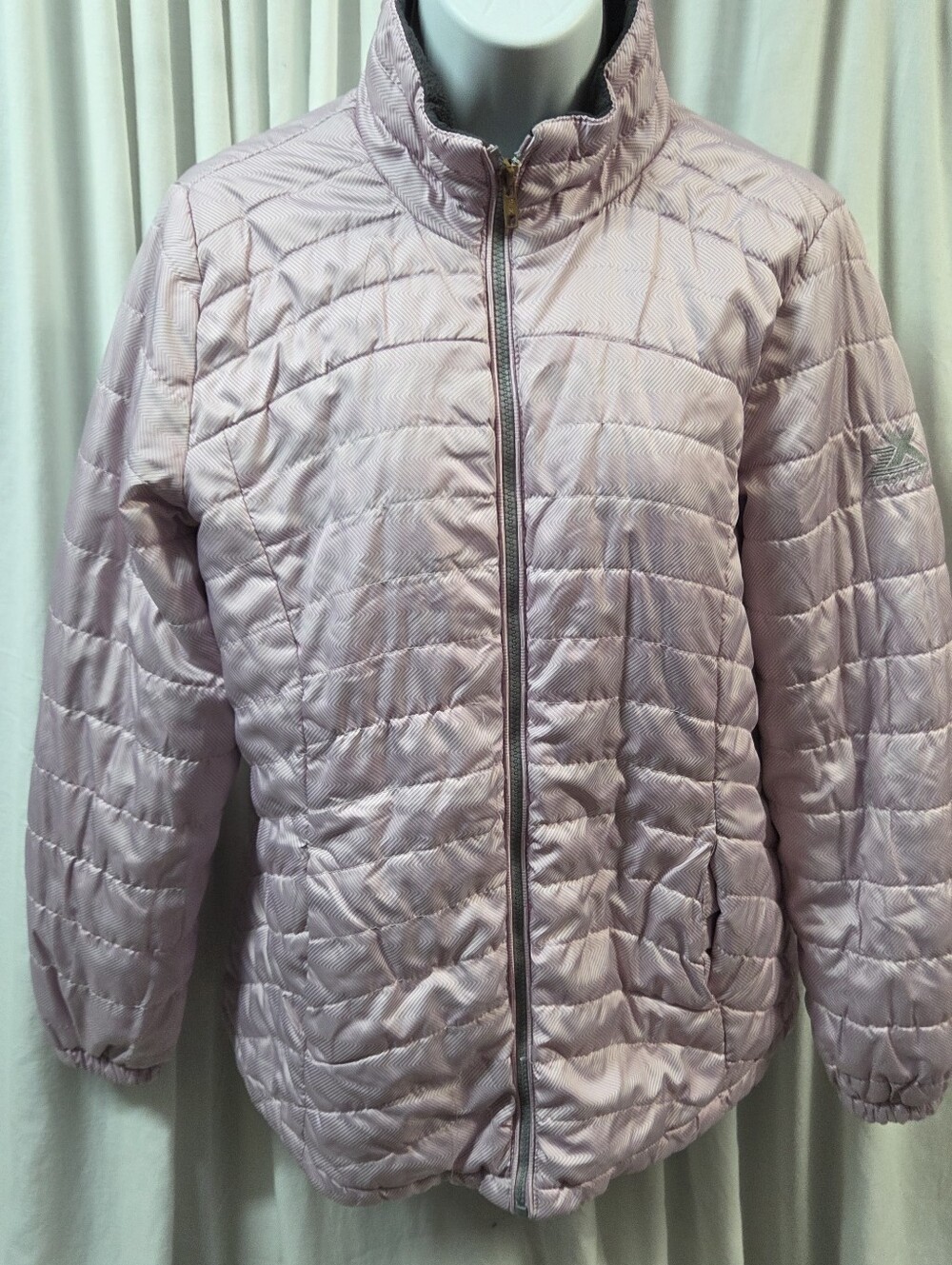 Light Pink Quilted Women's Jacket
